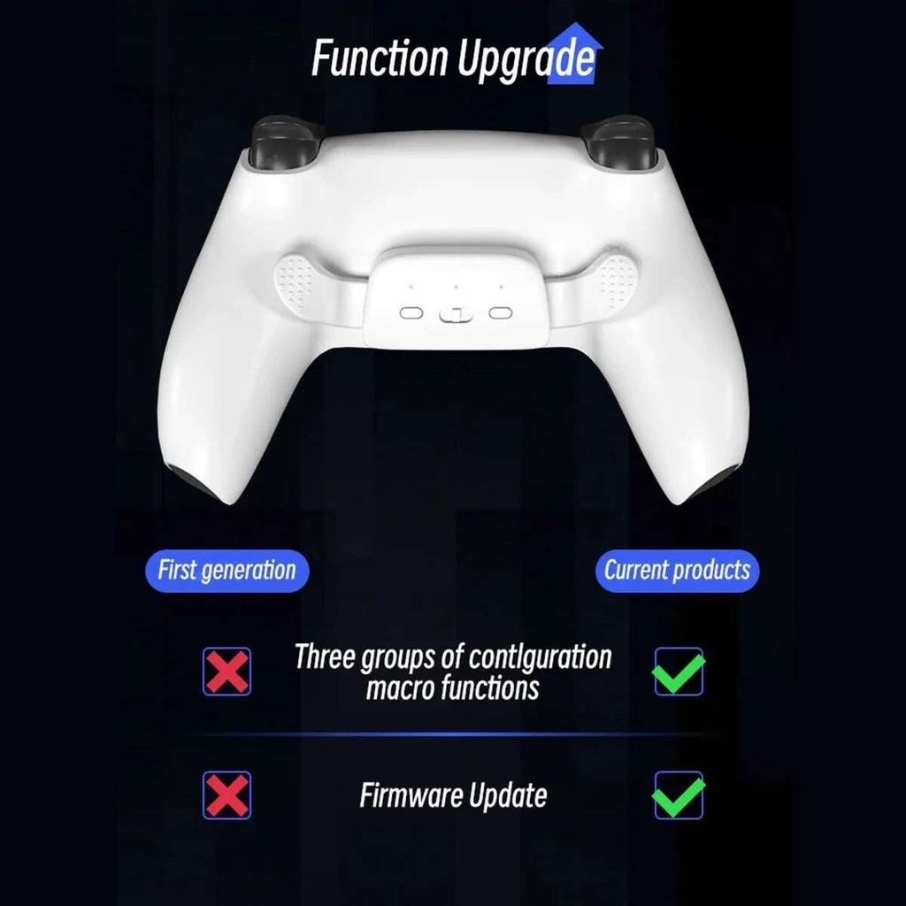 Controller Ec-Back with Joystick Button Kit Redesigned Shell ...
