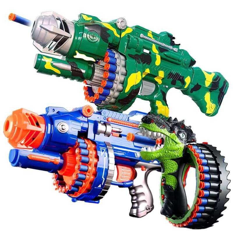 New Soft Bullet Gun Boys Toy Electric Continuous Shooting Sniper ...