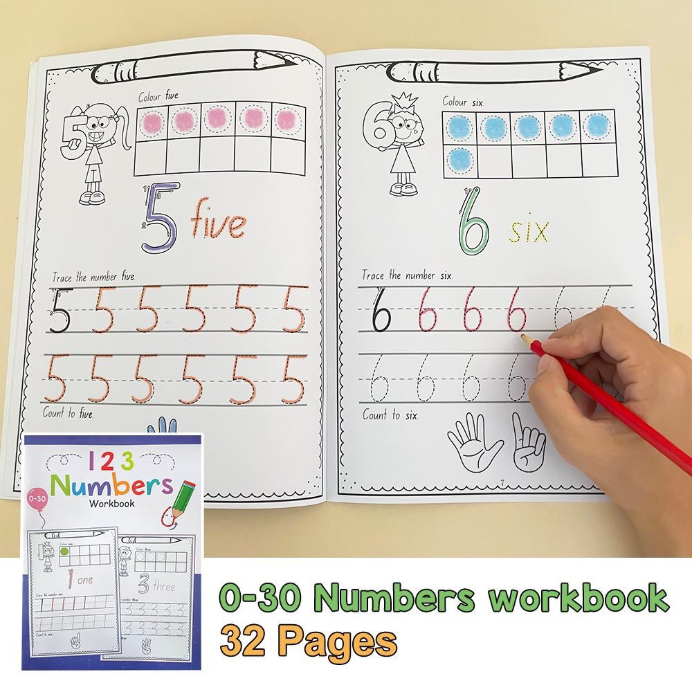 28/32page English Workbook for Kids Children Coloring Book Letter ...