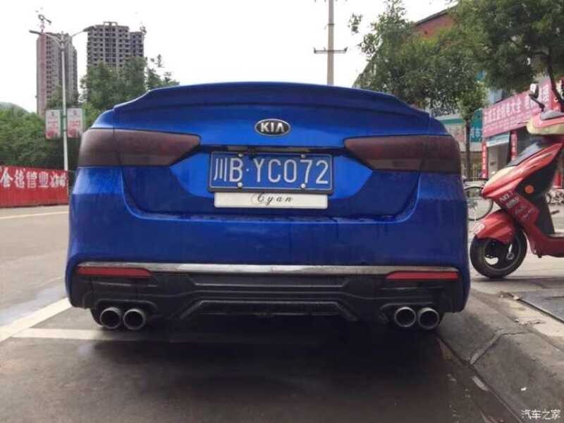 Kia K4 Rear Wing Kia K4 Dedicated ABS No-Drill Rear Wing New K4 Kaishen ...