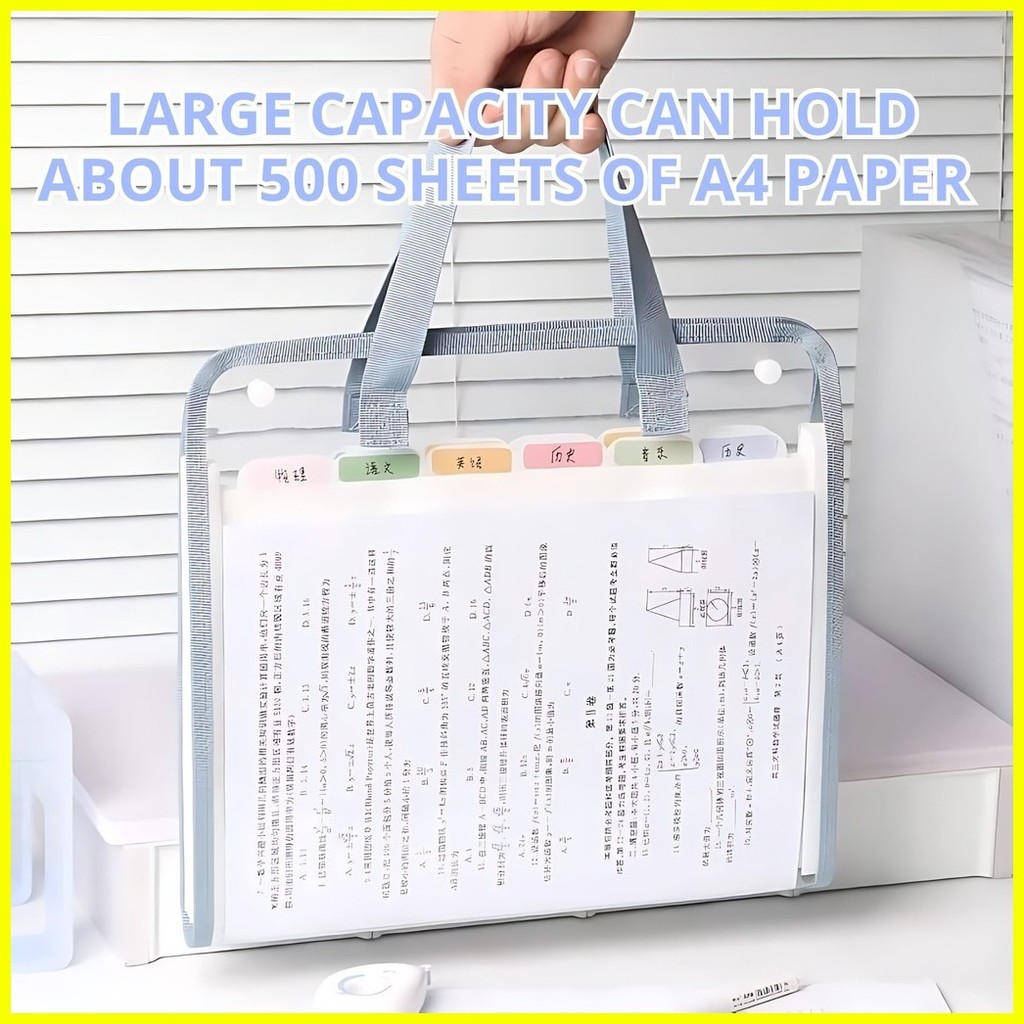 A4 Expandable Organizer File Attache Case Multi layer Expansion ...
