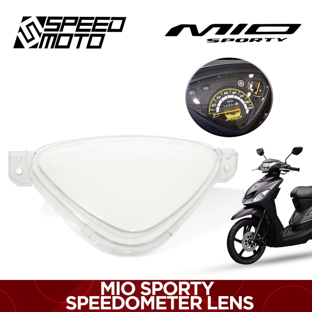 YAMAHA MIO SPORTY OEM SPEEDOMETER CLEAR GAUGE LENS FOR MIO SPORTY ...