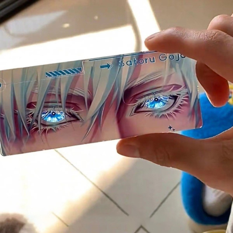2025 Anime Jujutsu Kaisen Gojo Satoru Bookmark Acrylic Cards Cartoon ...