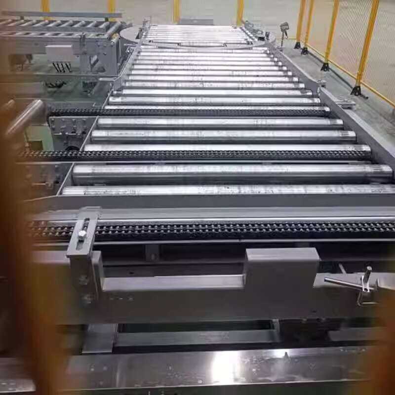 Corner rotating lifting and transplanting conveyor, gravity roller ...