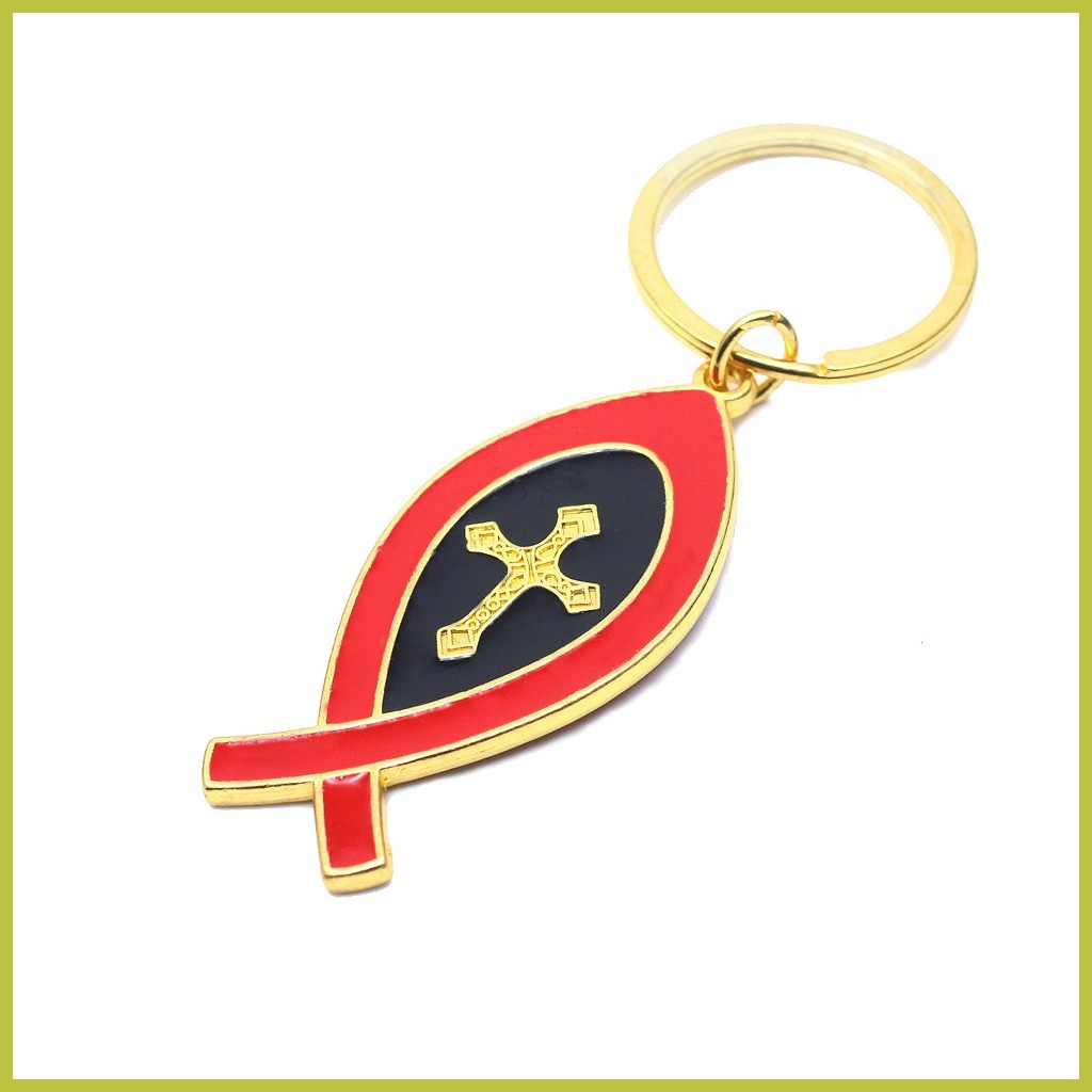 ☮ ┐ HH Jerusalen fish Creative Religious Souvenir Gift Fish Cross ...