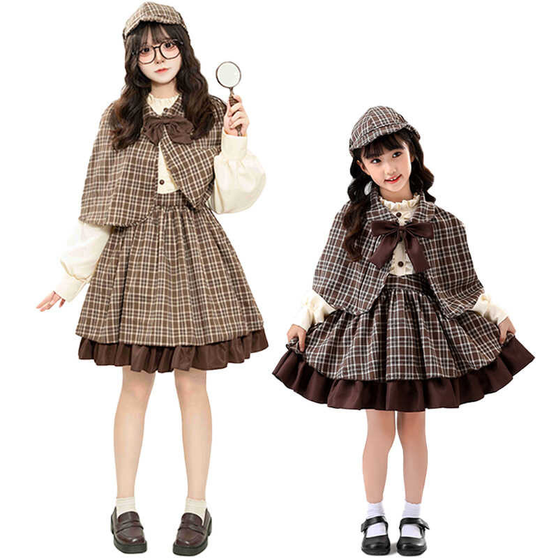 2025 52a new cosplay detective Sherlock Holmes parent-child set game ...