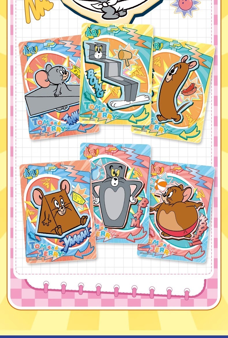 Kayou Tom and Jerry Card Game Cat and Jerry Card 10 Yuan Variety Pack ...