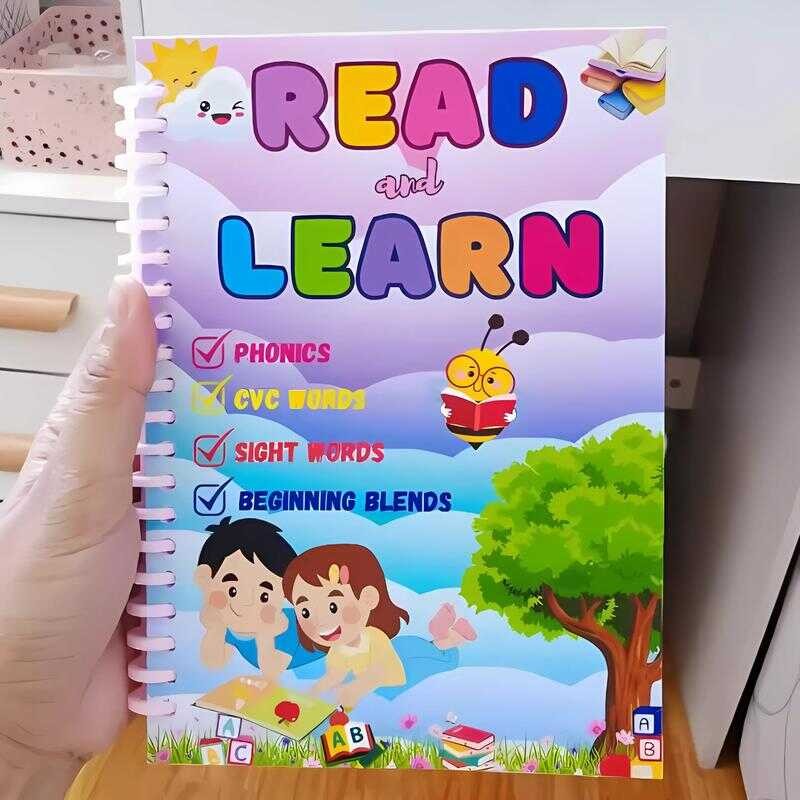 Read And Learn (100 Pages) Educational Reading Book For Kids | To Read ...