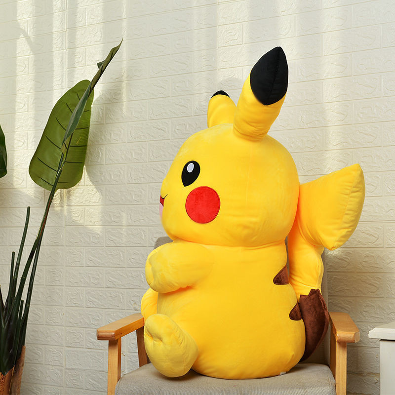 90cm-fat-pikachu-plush-toy-children-s-sleeping-pillow-doll-birthday