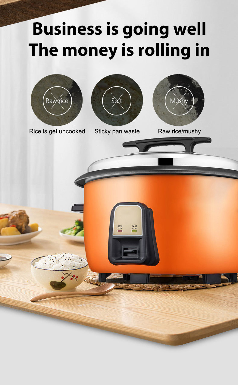 Aeommoll Large capacity large rice cooker 6L-28L hotel large rice ...