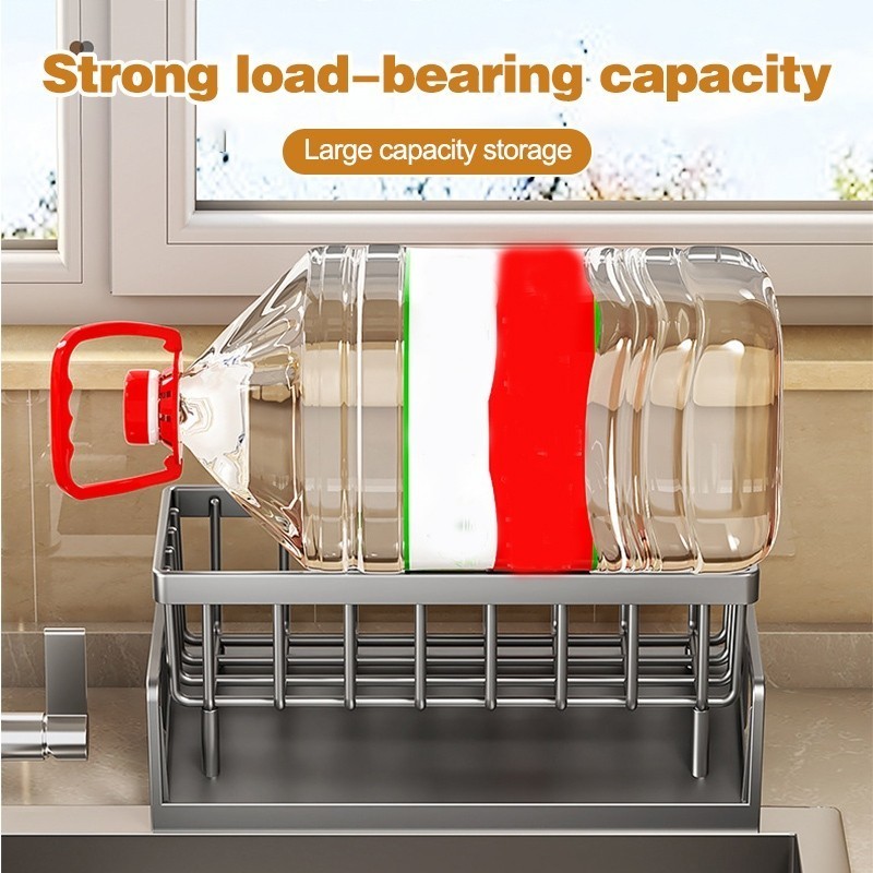 Stainless Steel & Plastic draining rack Quick Drain Kitchen Bathroom ...