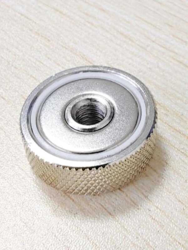 Strong Magnetic Internal Thread Suction Cup External Knurled Through ...