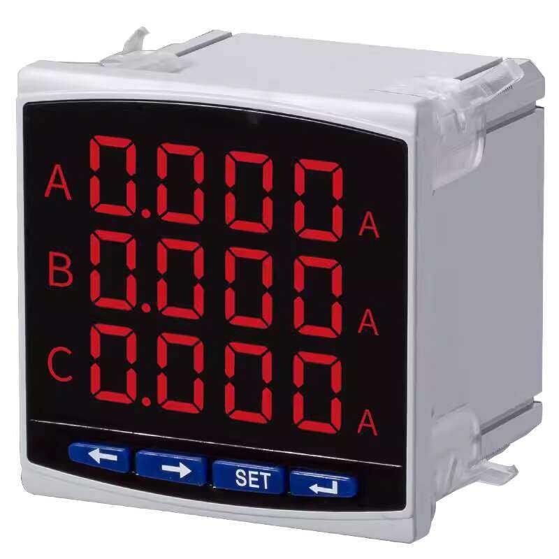 LCD Digital Display Three-Phase Voltage Relay Alarm 485 Communication ...