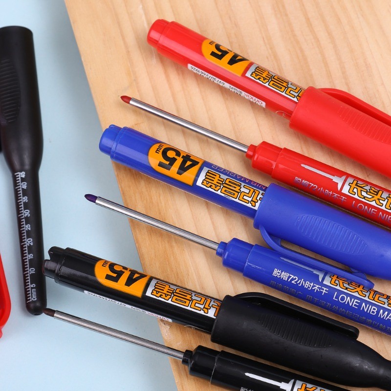 45mm Tip Deep Hole Long Nib Head Markers Deep Drill Hole Long Nib ...