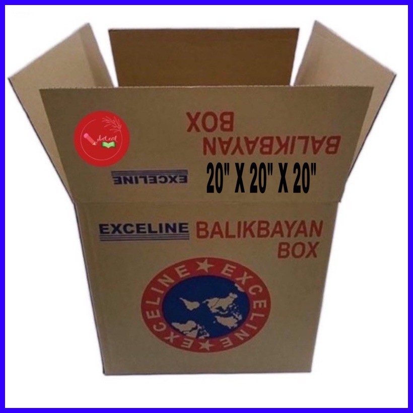 Exceline Balikbayan Box Per Piece | Shopee Philippines