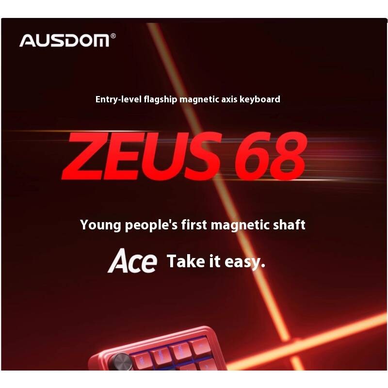 AUSDOM Zeus 68 Magnetic Axis Keyboard for RT Esports Games Customized ...