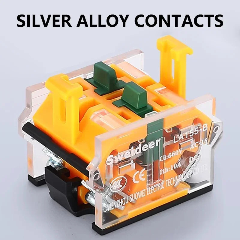 Round Power Button Switch Selector Knob Rotary Switch Latching ...