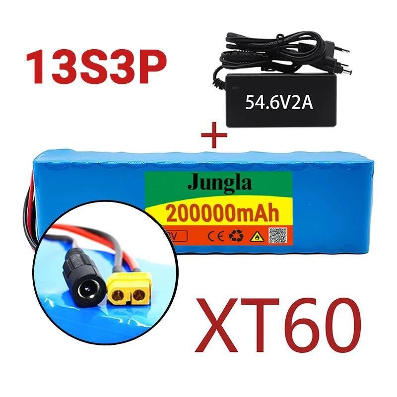 Batterie Lithium-Ion 36V 20Ah Pour Vélo Électrique – 10S2P, BMS, 1000 Cycles, Chargeur 42V 2A Inclus