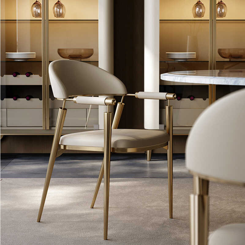 Italian Style Light Luxury High-end Home Dining Simple Modern Tea ...