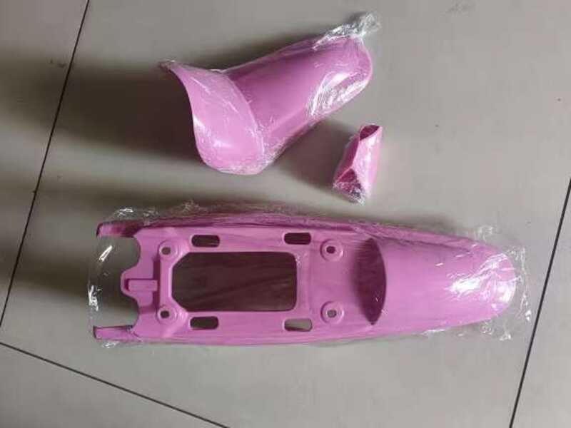 Kit Plástico Azul Para Yamaha PW50/PY50: Guardabarros, Asiento Y Tanque De Combustible Para Moto De Cross Infantil
