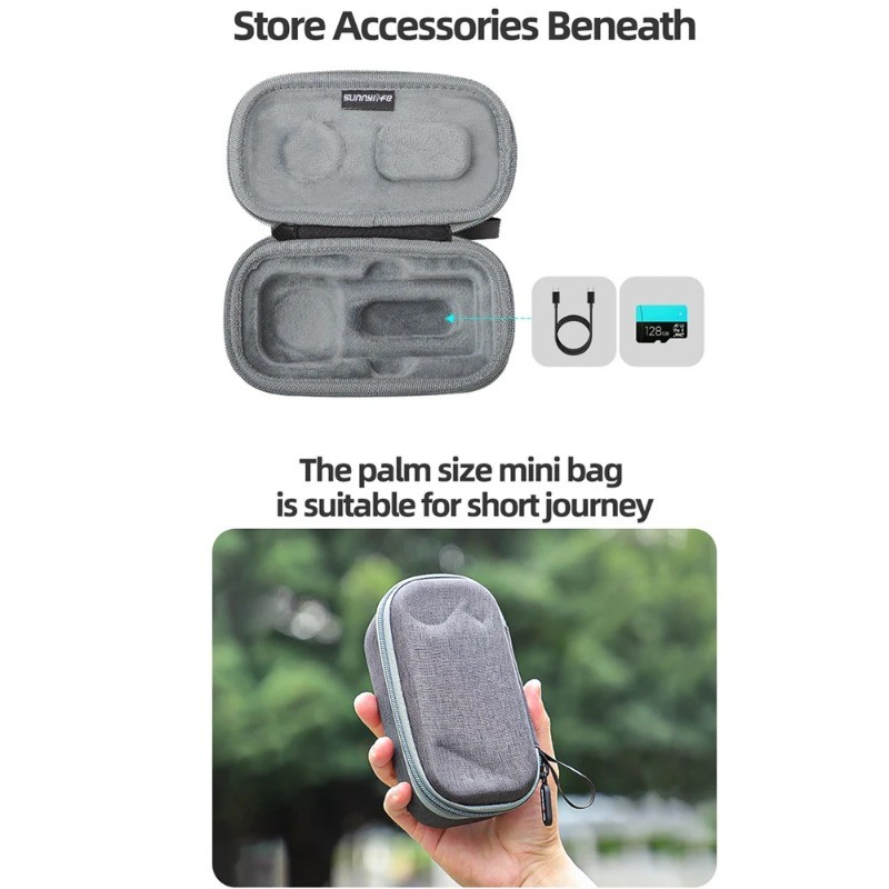 Carrying Case For Insta360 X5 Travel Storage Bag Protective Shell Box ...
