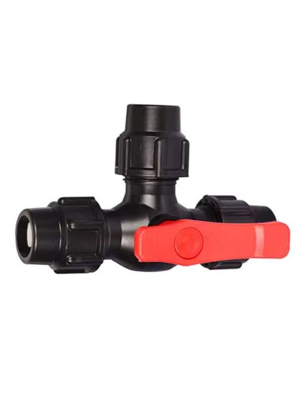 connect Quick quick union fittings, three-way with switch, plastic PE ...