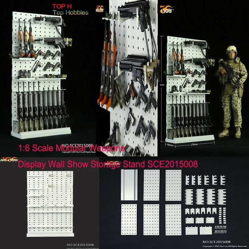 1/6 Sce008 Scale Rack Modular s Display Stand Set Shelf ( Model Not ...