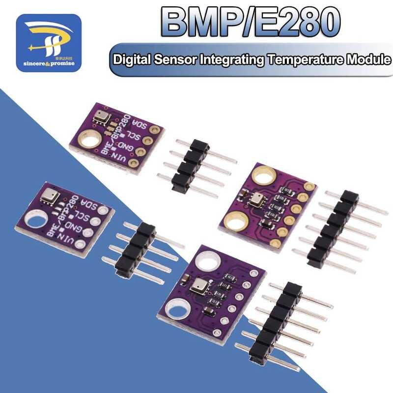 3in1 BME280 3.3V BMP280 5V Digital Barometric Pressure Altitude Sensor ...