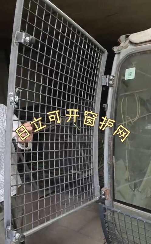 Hitachi-6-3-5A Excavator Cabin Front with Hinge, Openable Window Mining ...