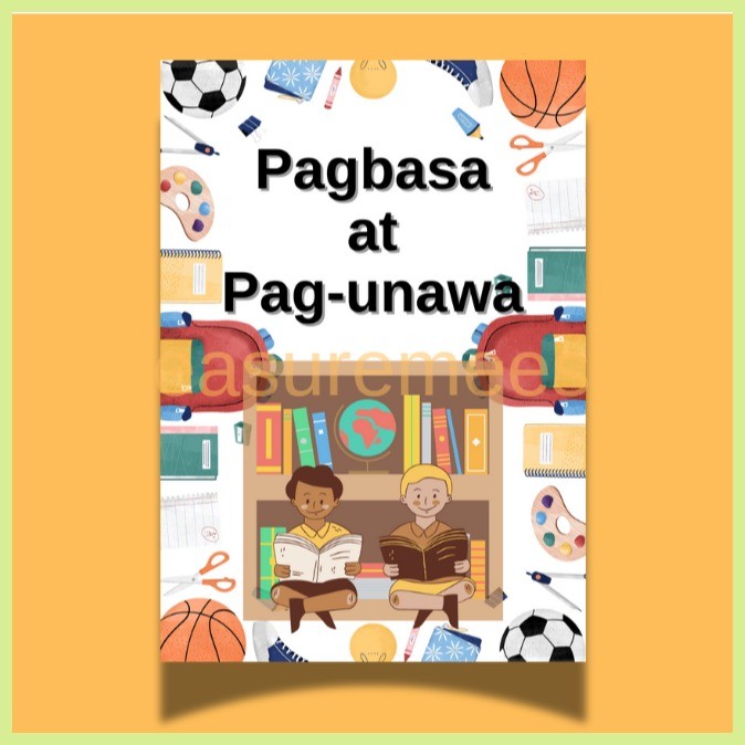 Pagbasa at Pagunawa Tagalog Filipino reading and comprehension Printed ...