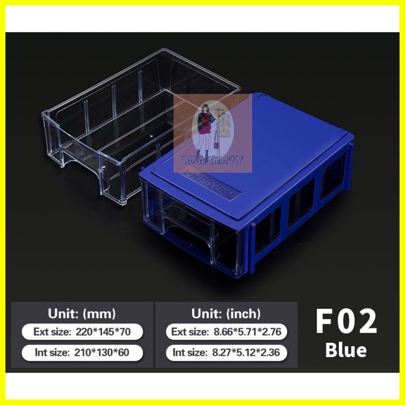 High Quality Plastic Stackable Storage Drawer For Electronic Parts ...