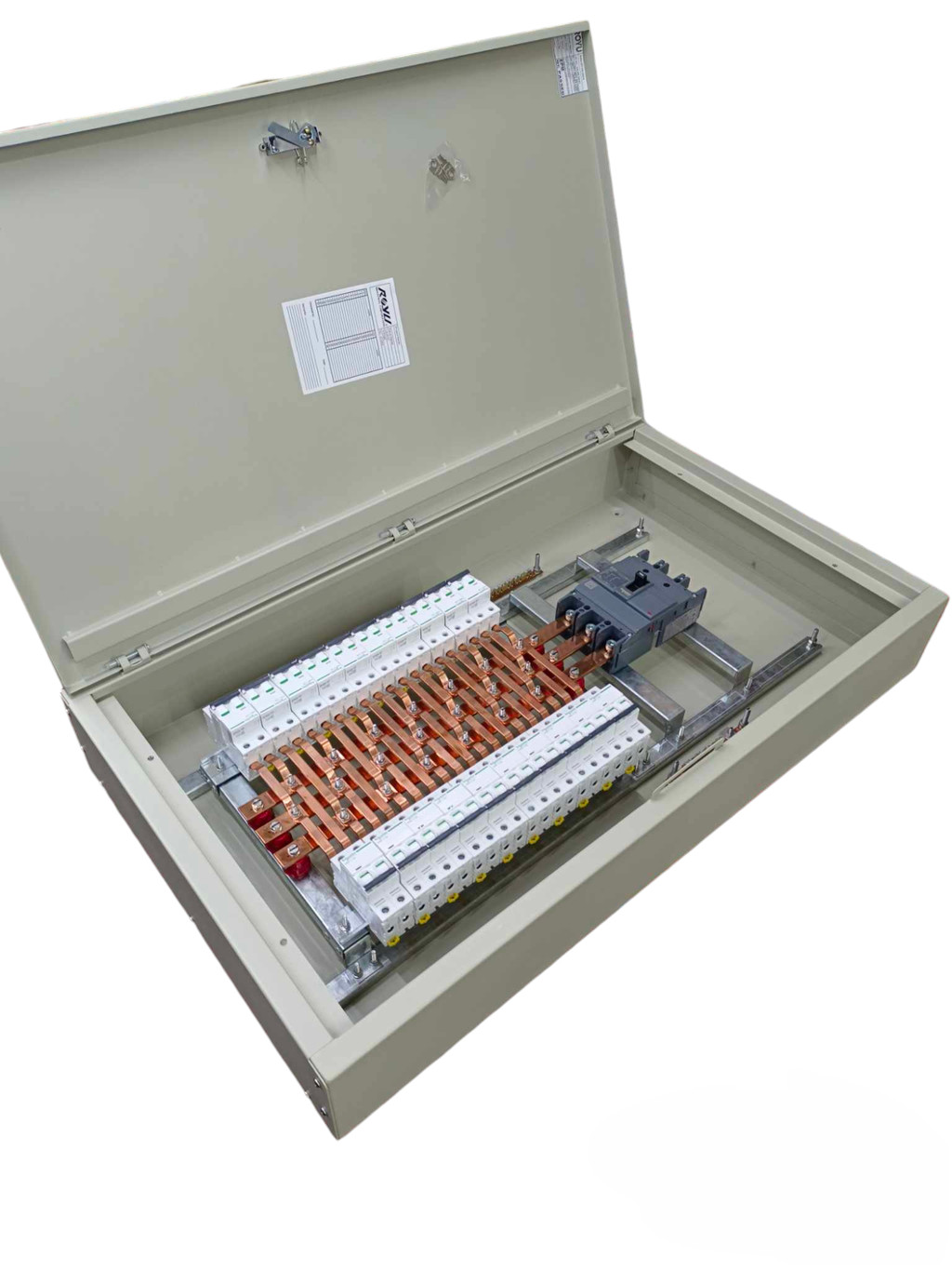 ROYU Panel Board 250A 3 Pole EZC250F 3 Pole Main with 20 Branches 2 ...