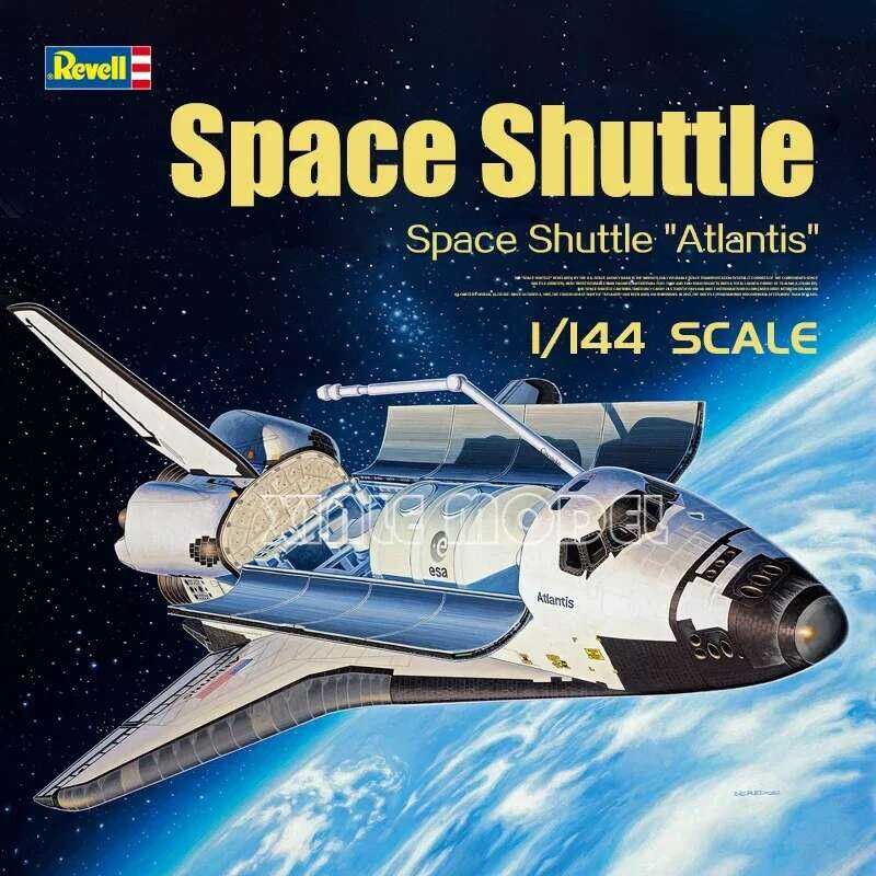 Maquette REVELL Space Shuttle Atlantis 1/144 - Navette Spatiale à Assembler Et Peindre 04544