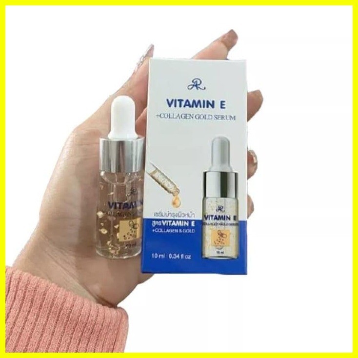 Ar Vitamin E Collagen Gold Serum 10ml Made in Thailand | Shopee Philippines