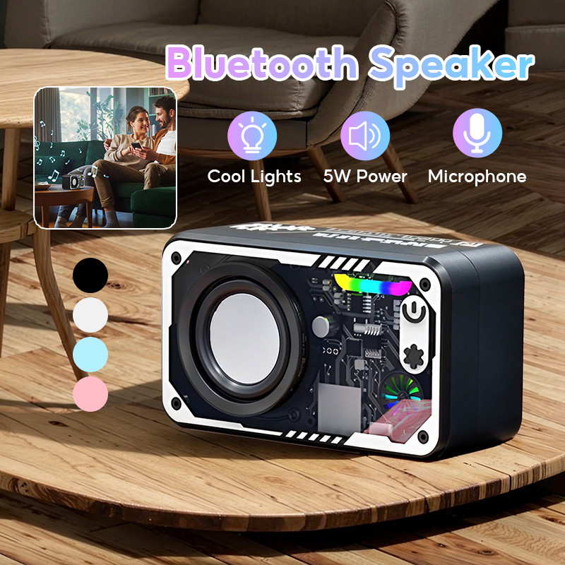 Mini Wireless Bluetooth Speaker Portable Audio Soundbar V1 Subwoofer ...