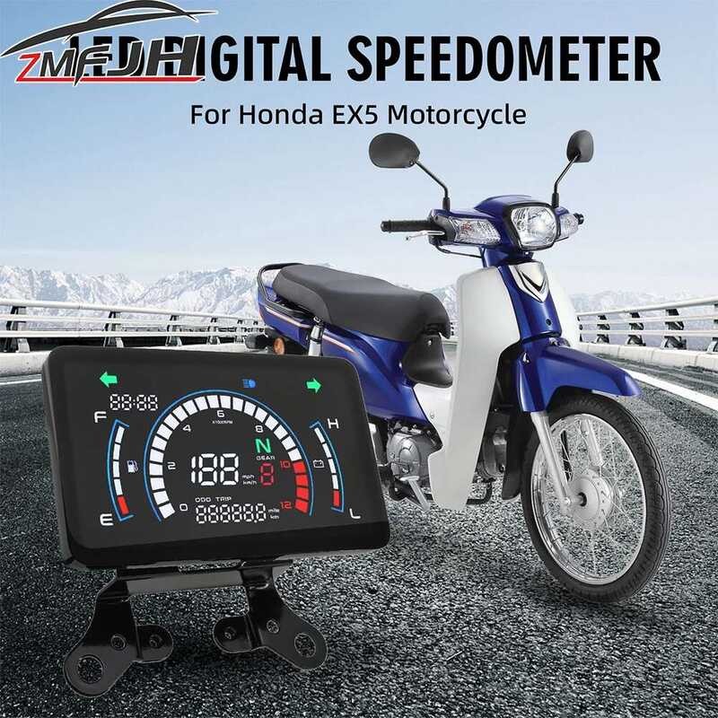 New Motorcycle Digital Dashboard For Honda EX5 Speedometer Odometer ...