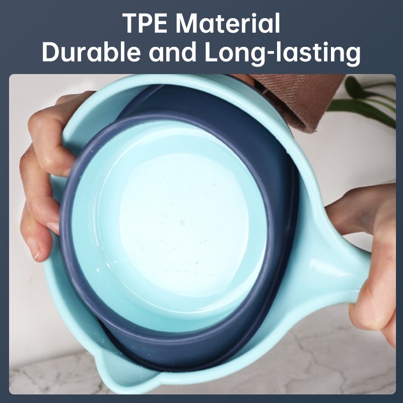 Foldable Silicone Collapsible Water Scoop Dipper Water Ladle Multi ...