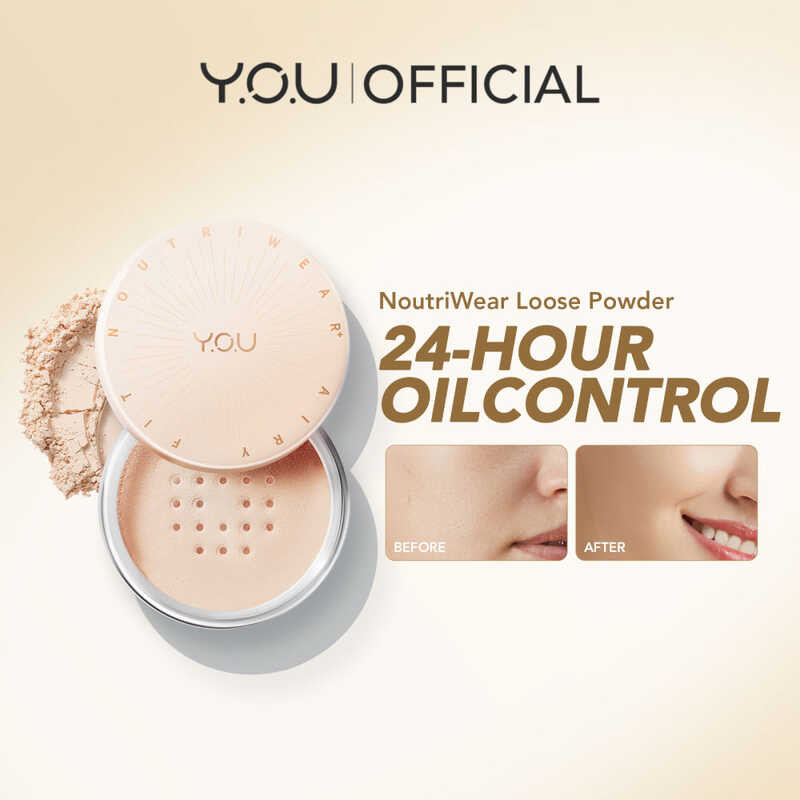 Y.O.U Noutriwear+ Airy Fit Loose Powder Soft & Smooth Finish | 24H Oil ...