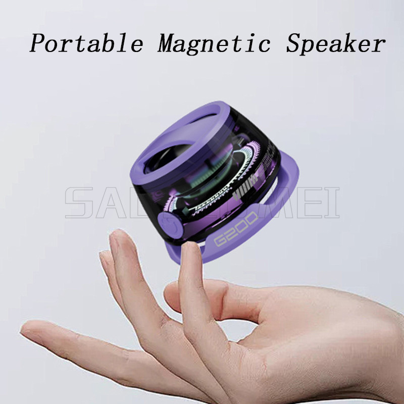 Mini Light Speaker G200 Bluetooth Magnetic Speaker Portable Pocket ...