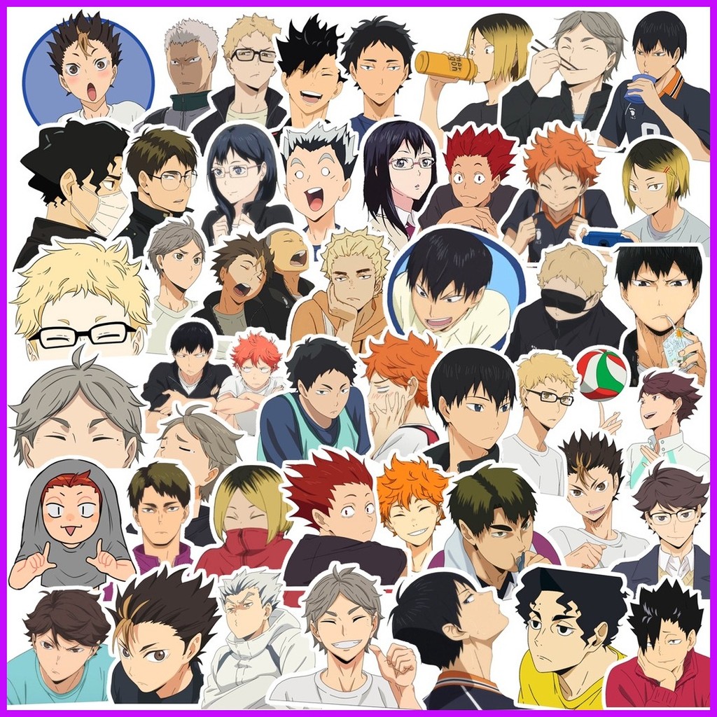 Haikyuu Anime Sticker Pack (45pcs) | Shopee Philippines