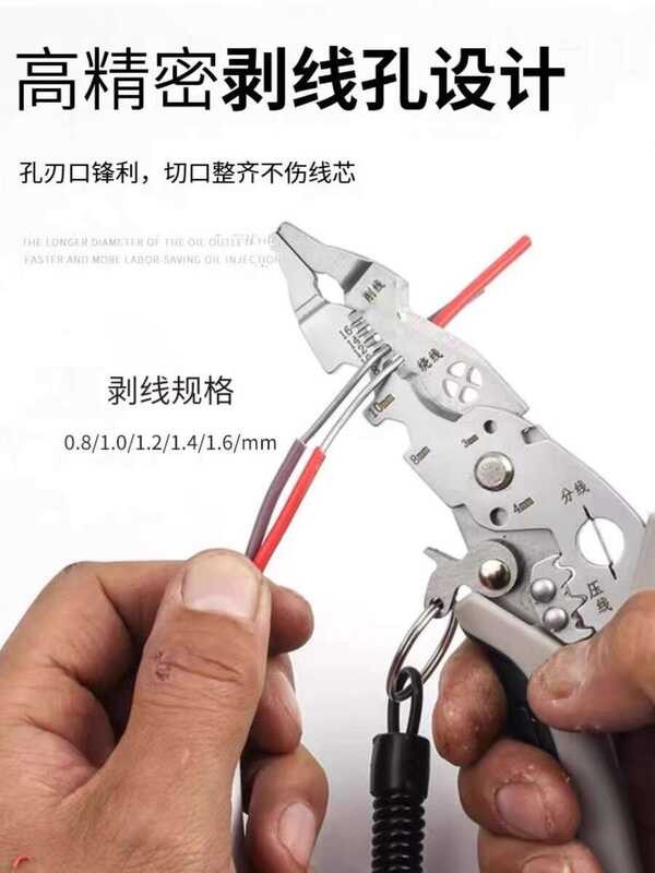 Multifunctional (Elbow) Wire Stripper Wire Cutter Wire Grooving Blade ...