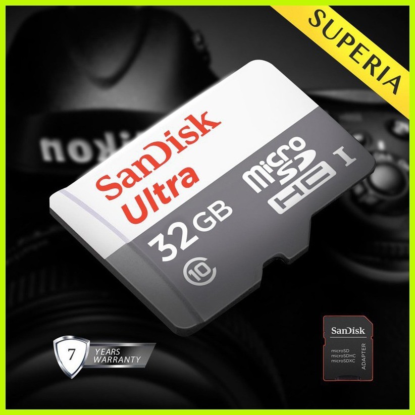 ▫ § SanDisk SD Card 32GB Micro SDHC TF Cellphone Camera