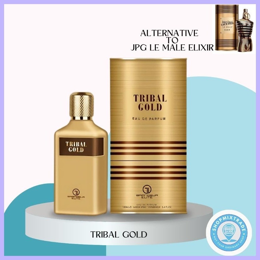 ☺ ♞Tribal Gold EDP 100ml by Grandeur (LM elixir alternative) | Shopee ...