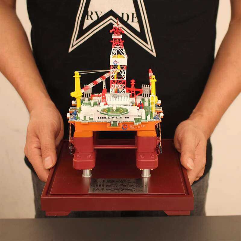 1:700 Ocean Oil 981 Deepwater Semi-submersible Drilling Rig Finished ...