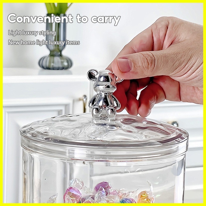 Sunlife Transparent Airtight Container Food Storage Leak Proof Canister ...