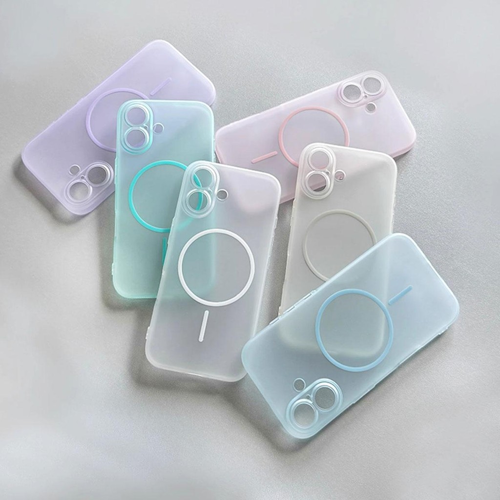 Summer Edition Ultra-thin Semi-transparent Frosted Soft Border Case For ...