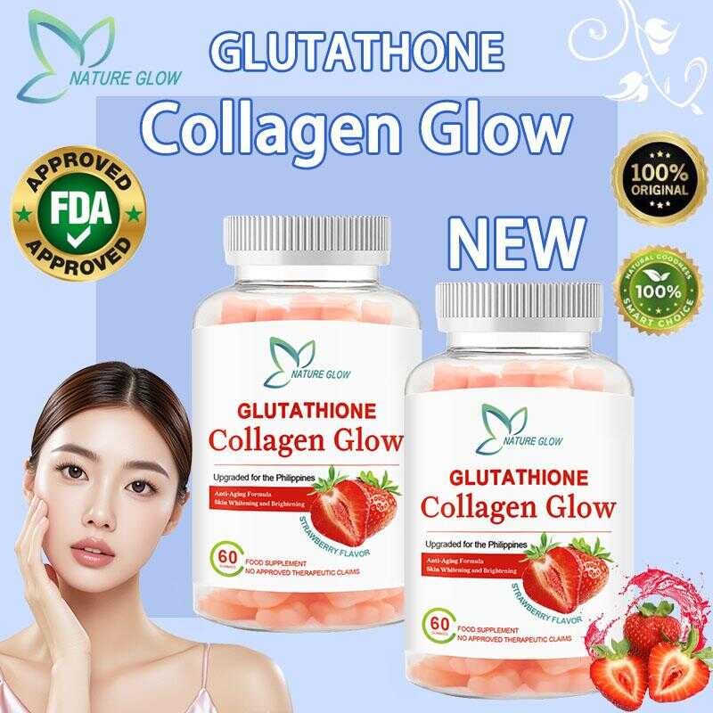 is nature glow glutathione fda approved Nature Glow 60Pc Glutathione Collagen Gummies FDA APPROVED