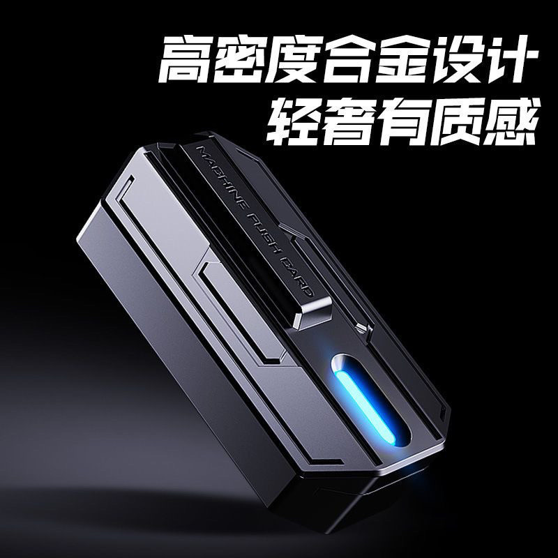 Push card edc Pulse Snap Coin Fidget Metal Push Coin Gyro Small Toy ...