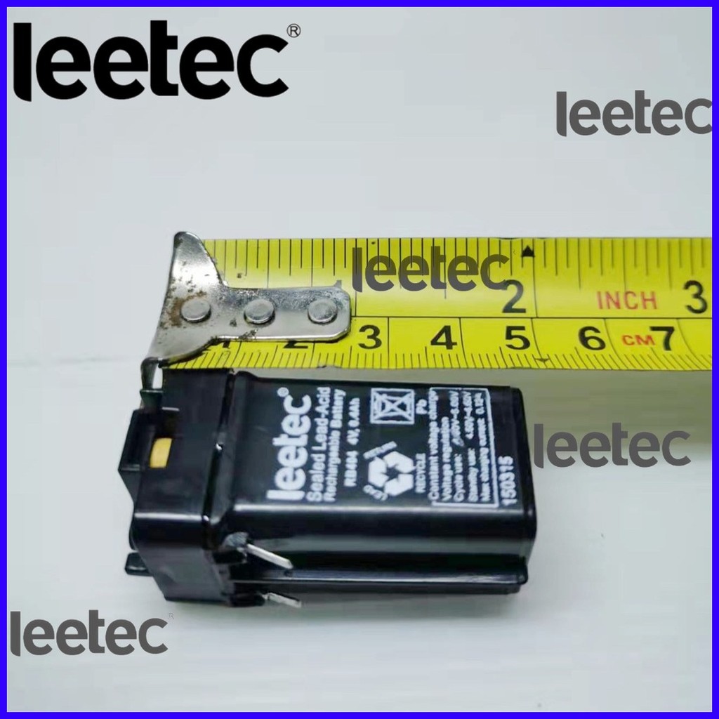 Rechargeable Battery Sealed Lead-Acid 4V 0.9Ah (2 pcs.) LEETEC RB409 ...