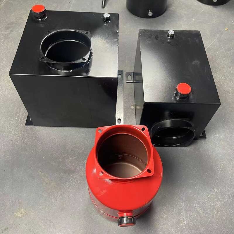 Hydraulic Power Tank Can Oil Pot Small Pump Station DC AC Motor Unit ...